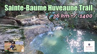 SainteBaume Huveaune Trail  36 kms 1400 [upl. by Assilak557]