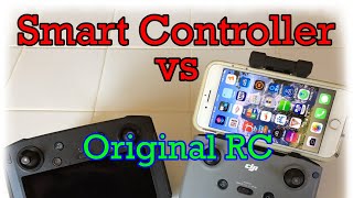 DJI Smart Controller vs Mavic Air 2 Controller [upl. by Quita]