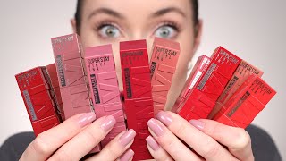 Maybelline Super Stay Matte Ink Liquid Lipstick  Review [upl. by Fuhrman557]