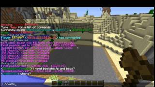 Minecraft Basics of World Edit Commands for bukkit of SPC [upl. by Atikan52]