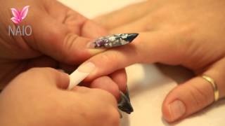 Application dune Capsule Blanche Tutoriel par Naio Nails [upl. by Errol]