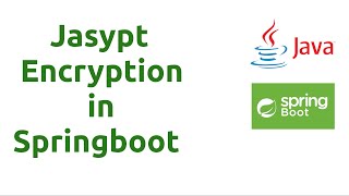 Jasypt Encryption in Springboot  jasypt springboot spring [upl. by Eyla457]