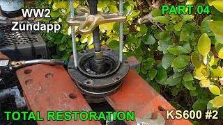 Motorcycle Restoration  Part 04 Engine strip down 3 WW2 Zundapp KS600 Like KS750 K800 [upl. by Griffith]