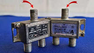 Convert two switches to HD digital antenna to receive DTV channels [upl. by Nohtahoj365]