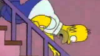 Homer fällt 10 Minuten die Treppe runter [upl. by Zat538]