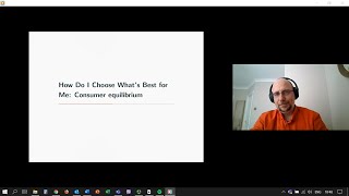 The Economy Unit 3 Video 5 Doing the Best You Can Consumer Equilibrium [upl. by Nnairak]