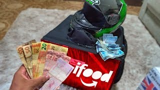 QUAL DA MAIS DINHEIRO IFOOD OU UBER EATS 🤑 [upl. by Goldner]