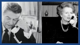 Ronald Reagan says sorry to Margaret Thatcher in private phone call [upl. by Desiri834]