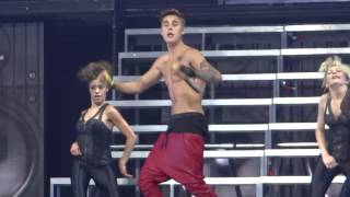 Justin Bieber Boyfriend and Baby Philly Believe Tour 717 [upl. by Ima801]