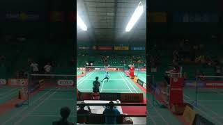 single tensi tinggi badminton badmintonindonesia bibitbadminton [upl. by Leopoldeen]