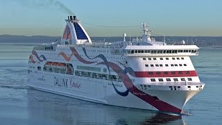 Tallink Baltic Queen Arrive to Tallinn Estonia [upl. by Feldstein]