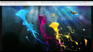 how to set background image in website  html using notepad HTML [upl. by Alves]