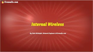 SonicWall Gen 7 How To Configure Integrated Wireless  Internal Wireless [upl. by Dawaj]