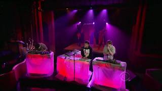 Animal Collective  Summertime Clothes 050709  Letterman HD [upl. by Yrkcaz]