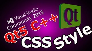 Qt5 C Adding CSS Styles 6 [upl. by Zacarias]