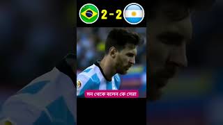 Argentina vs Brazil copa America 2024 [upl. by Wilde]