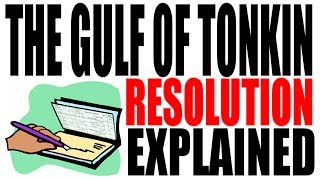 The Gulf of Tonkin Resolution Explained US History Review [upl. by Eux]