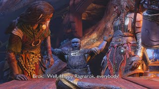 Happy Ragnarok Everybody  Everyones Reaction About Heimdalls Death  God Of War Ragnarök [upl. by Andriette]