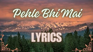 Pehle Bhi Mai Lyrics  Animal  Ranbir Kapoor  Sandeep V  Lyric Loom [upl. by Airal]