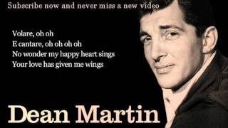 Dean Martin  Volare  Lyrics [upl. by Wickman118]