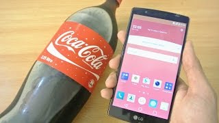 LG G4 CocaCola Test HD [upl. by Cynarra590]