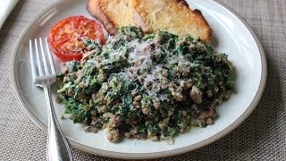 Joes Special  Original Joes Ground Beef amp Spinach Scramble [upl. by Grosvenor]