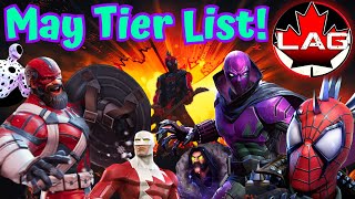 NEW MAY TIER LIST Prowler amp SpiderPunk Buffed Red Guardian Best Champs Ranked 2024  MCOC [upl. by Esilenna]