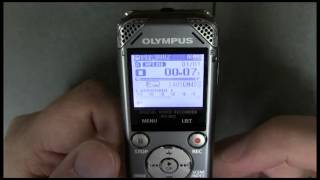 Olympus digital voice recorder WS802 [upl. by Tongue177]