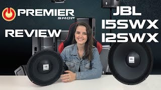 Subwoofer Profissional JBL 15SWX e 12SWX  Review   Premier Shop [upl. by Vlad277]