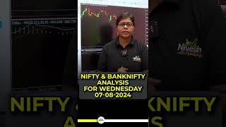 Nifty Prediction for Wednesday  7 August 2024  Bank Nifty Expiry Setup  Bank NIFTY Tomorrow [upl. by Rellim]