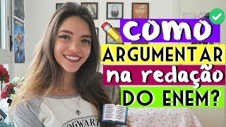 ESTRATÉGIAS ARGUMENTATIVAS PARA A REDAÇÃO DO ENEM  Débora Aladim [upl. by Nnaitsirk9]