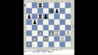 Kosteniuk Alexandra vs Mertes Helena  EU Chess U12 Girls 1996 Rimavska Sobota Slovakia [upl. by Mirna]