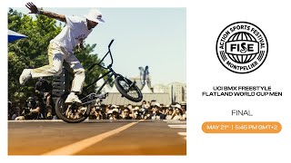 FISE MONTPELLIER 2023  UCI BMX Freestyle Flatland World Cup Men Final [upl. by Val]