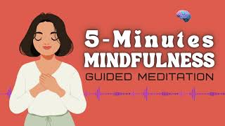 5Min mindfulness Guided meditation  5minutemeditation  spirituality  mentalbalance [upl. by Kursh73]