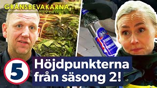 Best of Gränsbevakarna säsong 2  Tullens märkligaste fynd  Gränsbevakarna Sverige  Kanal 5 [upl. by Amick174]