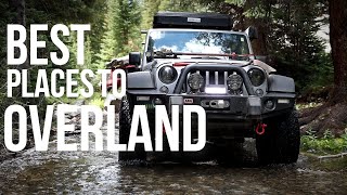 Top 12 Overlanding Areas Handpicked by Experts [upl. by Allanson564]