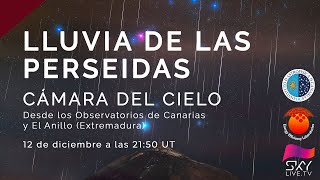 EN DIRECTO Lluvia de las Perseidas 2023 Cámara del cielo [upl. by Asirrom470]