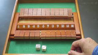 How to play Shut the Box [upl. by Nereids817]