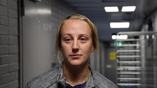 Emilie Kruse Johansen inför MoDo quotMåste veta vad vi gör med pucken innan vi får denquot [upl. by Asilana]