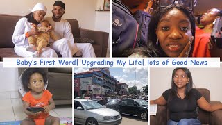 VLOG  Teaching Baby his First Word Finally Upgrading My Life  Lots of Good News I am Emotional [upl. by Candi]