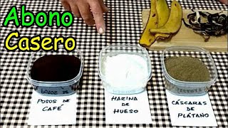 Cómo Preparar ABONO ORGÁNICO CASERO para Plantas Flores y Frutos [upl. by Helge298]