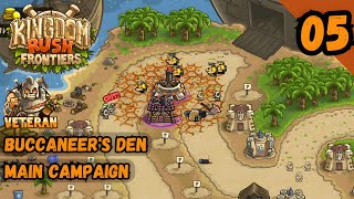 BUCCANEERS DEN CAMPAIGN VETERAN  Kingdom Rush Frontiers [upl. by Sion]