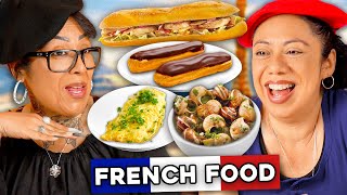 Mexican Moms try French Food [upl. by Eeryt31]