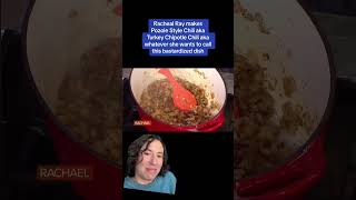 Reacting to Racheal Ray’s Pozole Style Chili [upl. by Nairadal]