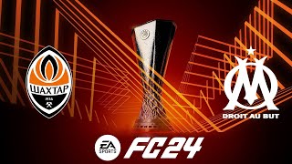 Shakhtar Donetsk vs Marseille  Volksparkstadion  202324 UEFA Europa League  EA FC 24 [upl. by Leugimsiul]