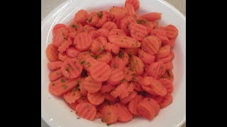 Honey Glazed Carrots Using Frozen Carrot Slices [upl. by Laaspere]