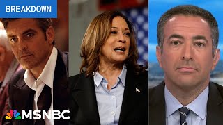 MAGA panics as George Clooney breaks silence Ari Melber on Harris surge amp Trump laying low [upl. by Ellga]