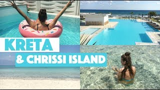 URLAUBSEINDRÜCKE KRETA amp TRAUMINSEL CHRISSI ISLAND 🏝 [upl. by Atteve398]