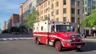 District of Columbia Fire amp EMS Medic 2 Responding 532024 [upl. by Charmine867]