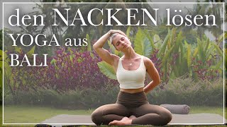 Yoga bei Nackenverspannungen  Bali Flow  einfache Übungen  für Beginner geeignet [upl. by De]